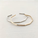 Angle Bangle in Gold